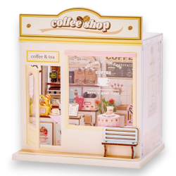 I-TOTAL - Mini Shop - Coffee Shop - 18x14x20 Cm