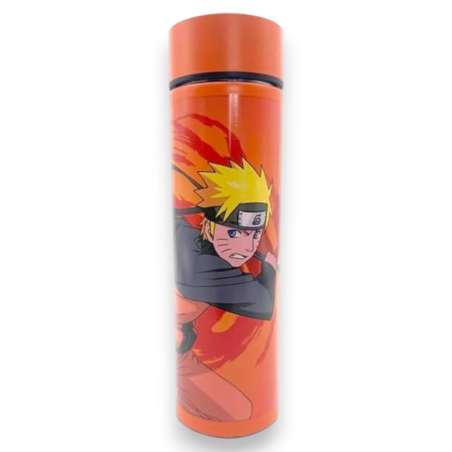 Puckator - Borraccia Termica in Acciaio - 450 ml - Naruto