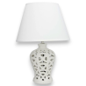 Lampada Armonia Sagomata in Ceramica- 13x13x40,5 cm