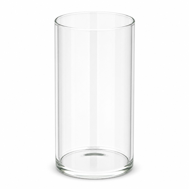 Vaso Fiori in Vetro - 12x12x30 cm