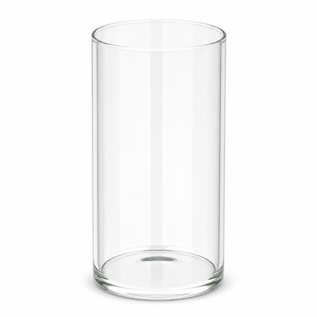 Vaso Fiori in Vetro - 12x12x35 cm 