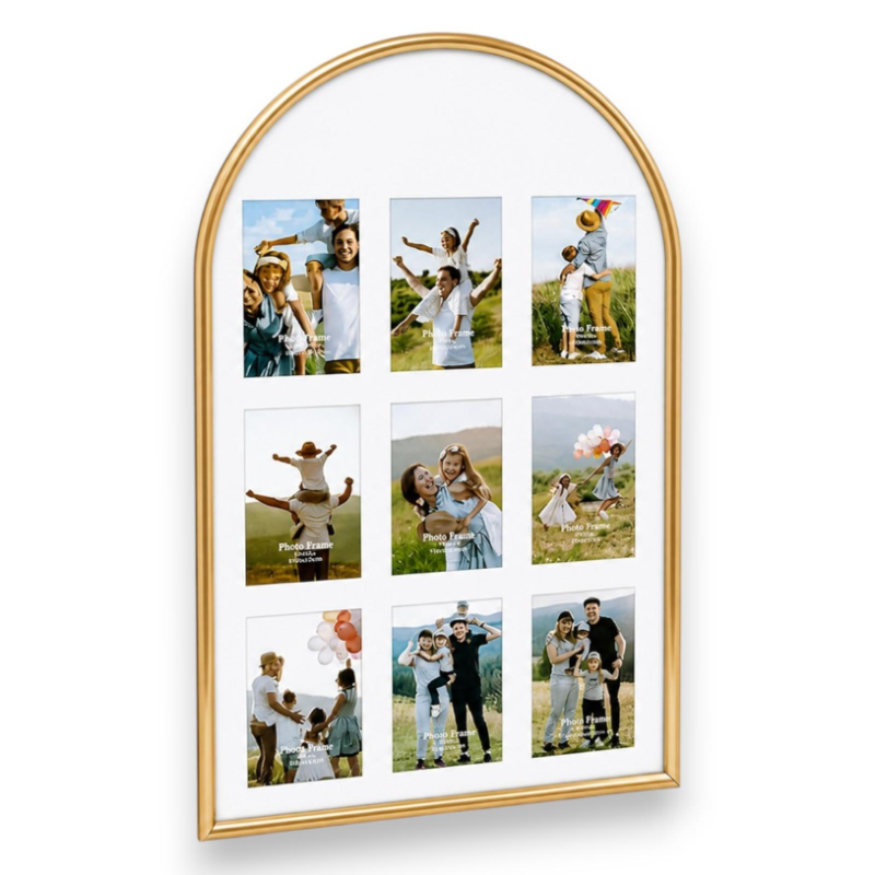 Cornice Foto - Per 9 Foto 10x15 - 39,5x2,5x64 Cm