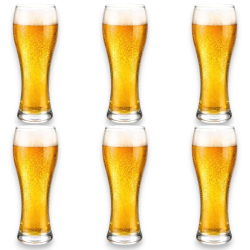 6 Bicchieri Birra - Pilsner - 680 ml - 8,5x22 Cm