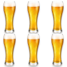 6 Bicchieri Birra - Pilsner - 680 ml - 8,5x22 Cm