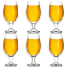 6 Bicchieri Birra - Belga - 500 ml - 9x18 Cm