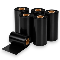 5 Pezzi di Ribbon cera Wax -  Misura 110x450 mt - Nastro Trasferimento