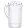 Brocca Caraffa in Plastica Riutilizzabile 1500 ML con Coperchio – Desi