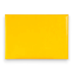 Intempo - Sottomano in Ecopelle - 50x35 Cm - Giallo