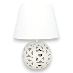 Lampada Armonia Tonda  in Ceramica - 14x14x30 cm