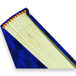 ALBUM FOTO LIBRO 50 FOGLI VARI COLORI - BLU