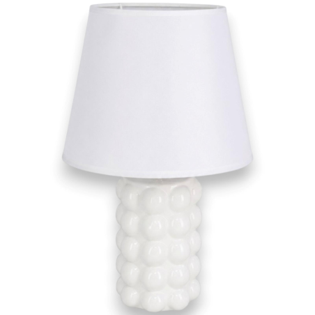 Lampada Bubble in Ceramica - 20x20x30,5 Cm