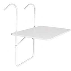 Tavolo Sospeso con Supporto per Aggancio - 60x40x64 Cm