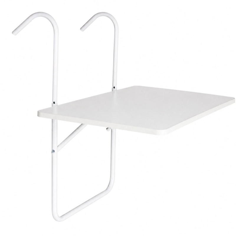 Tavolo Sospeso con Supporto per Aggancio - 60x40x64 Cm