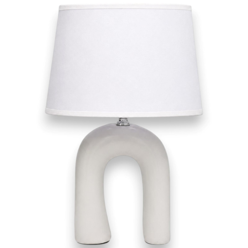 Lampada Aura in Ceramica - 14x23x33 Cm