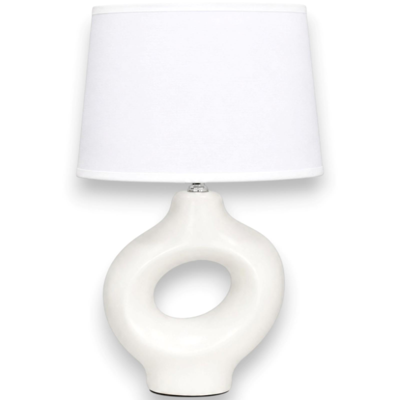 Lampada Orbita in Ceramica - 14x23x36 Cm