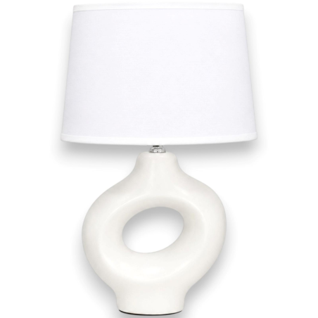 Lampada Orbita in Ceramica - 14x23x36 Cm