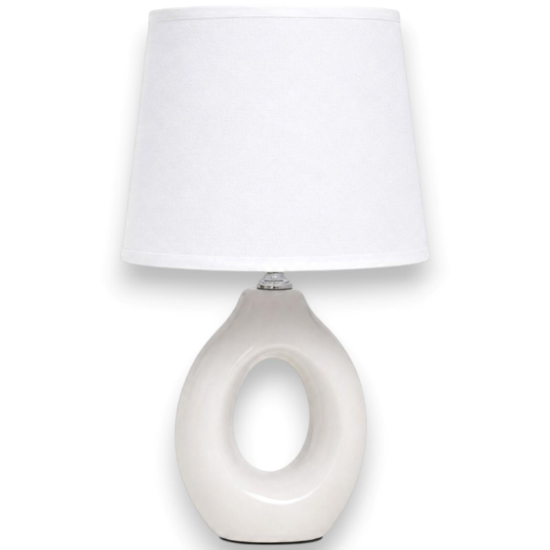 Lampada Ellipse in Ceramica - 16x26x28 Cm