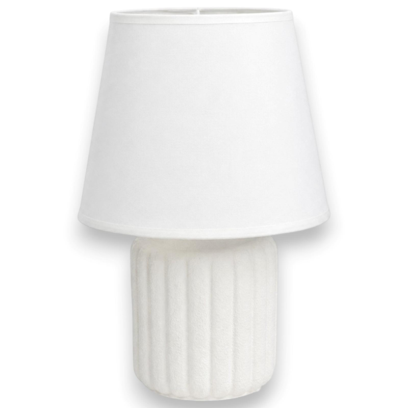 Lampada Rigata in Ceramica- 20x20x28 cm
