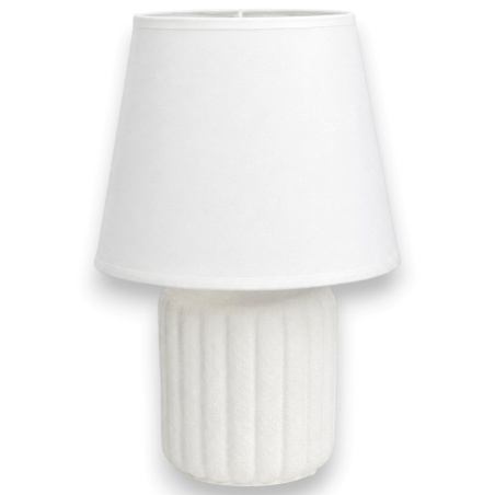 Lampada Rigata in Ceramica- 20x20x28 cm