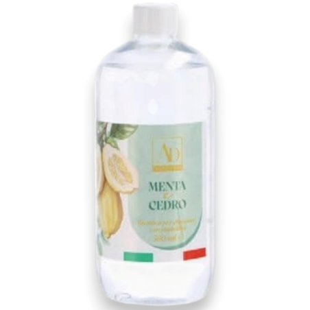 Star - Ricarica Per Profumatori - con Midollini - 500 ML - Menta & Ced