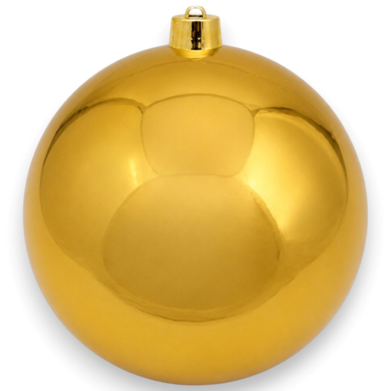 Palla Natale - Lucida - SHINY - 30 Cm - Oro