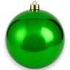 Palla Natale - Lucida - SHINY - 15 Cm - Verde