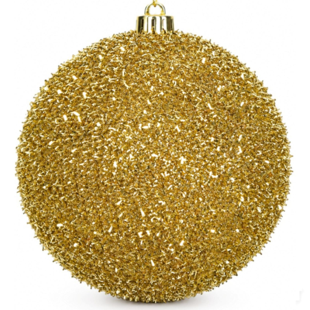 Palla Natale - TINSEL- 25 Cm - Oro