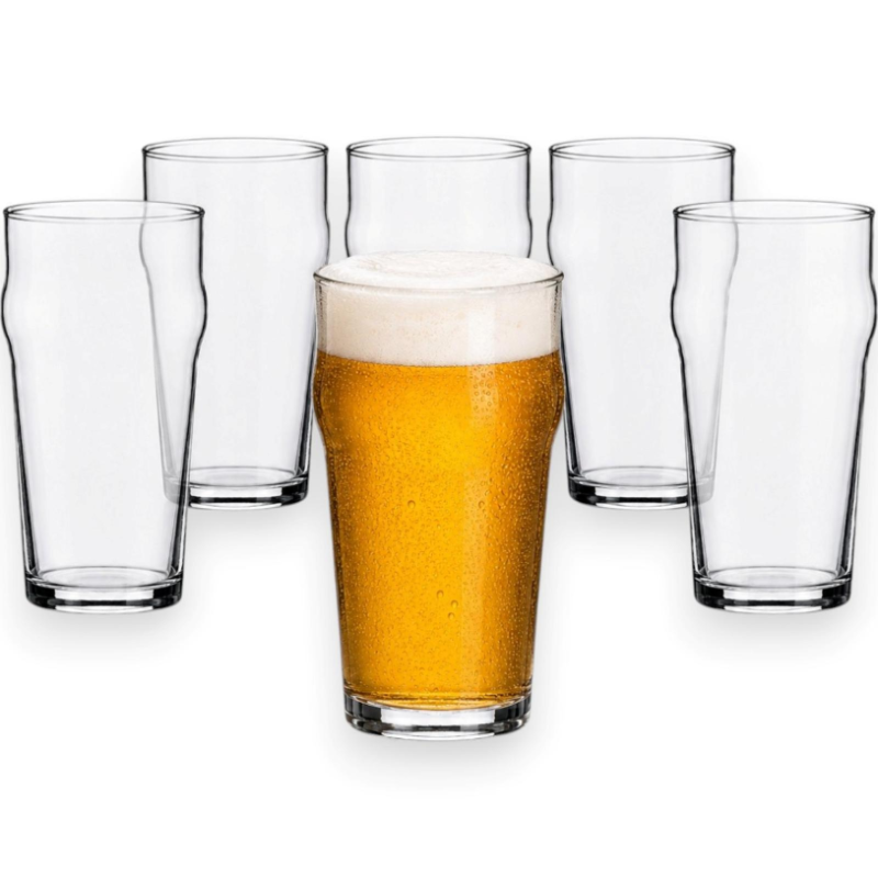 Set 6 Bicchieri Birra - Mezza Pinta - 300 ml