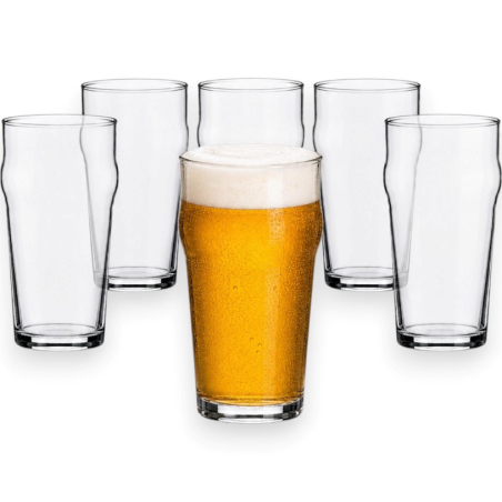 Set 6 Bicchieri Birra - Mezza Pinta - 300 ml