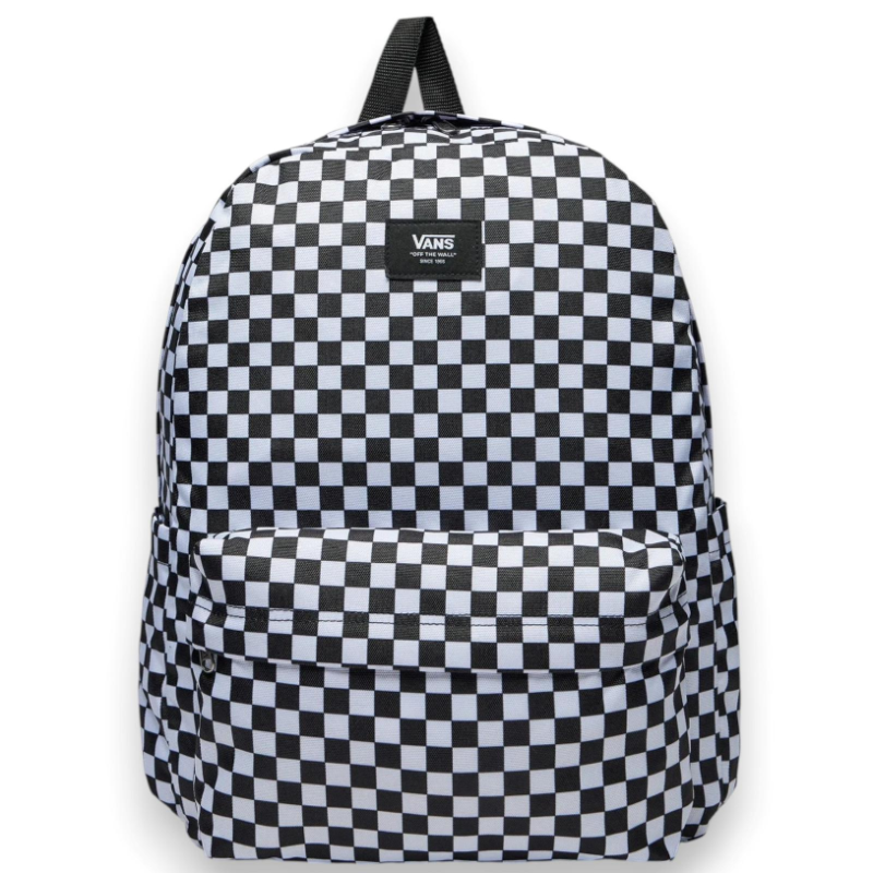 Vans - Zaino Old Skool Check Backpack - Black/White