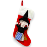 Calza Befana con Pelliccia - 53 Cm