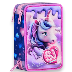 Seven Sj Gang - Astuccio in 3D -  3 Zip Completo - 45 Pezzi - Pixie Un