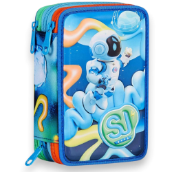 Seven Sj Gang - Astuccio in 3D -  3 Zip Completo - 45 Pezzi - Space Ri
