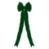 Fiocco in Velluto con Anima in Ferro Modellabile - 30x150 Cm - Verde