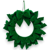 Dietroporta con Fiocchi in Velluto - 30 Cm - Verde