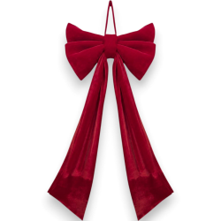 Fiocco Velluto Premium Morbido - Bordeaux - 200x62 Cm