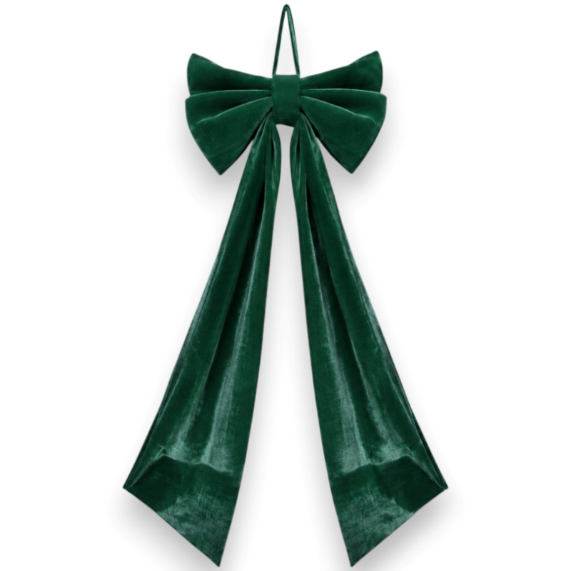 Fiocco Velluto Premium Morbido - Verde - 100x30 Cm