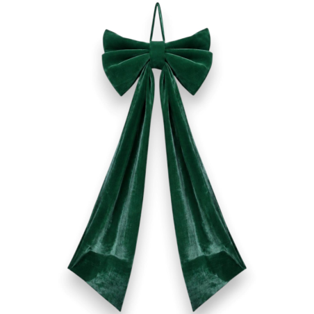 Fiocco Velluto Premium Morbido - Verde - 200x62 Cm