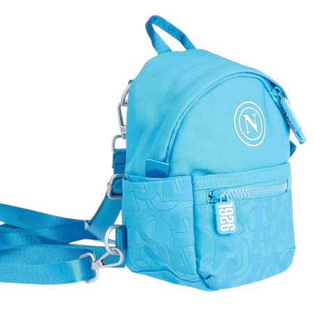 Colourbook - Napoli Mini Zaino Borsello - 10x15x20 cm - Azzurro