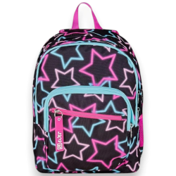 SJ - Zaino Scuola Doppio Scomparto - Star Black - 30 LT