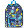SJ - Zaino Scuola Doppio Scomparto - Blu Gaming - 30 LT