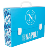Colourbook - Valigetta Polionda Napoli - 38x27x8 cm - Azzurro