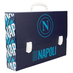 Colourbook - Valigetta Polionda Napoli - 38x27x8 cm - Blu