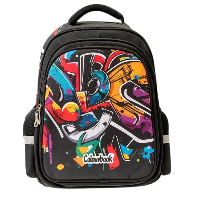 Colourbook - Zaino Scuola Urban - Tasca Porta PC - 30 L - Vivid