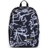 Seven - Zaino Scuola ISchool con PowerBank - Nero FineLine - 26 LT