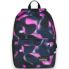 Seven - Zaino Scuola ISchool con PowerBank - Nero/Fucisa- 26 LT