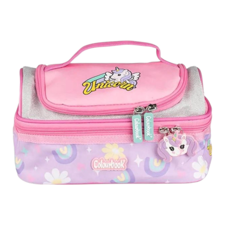 Colourbook - Borsa Termica Luch Bag - 25.5x13x15.5 cm - Unicorno
