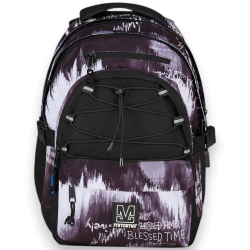 Mitama - Zaino Scuola Triplo Scomparto - BDBF - Glitch - 31 LT