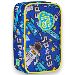 SJ - Astuccio Completo 1 Zip Speed Case - Blu
