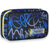 Seven - Astuccio Completo 1 Zip  - Blu/Nero